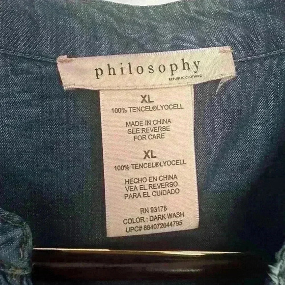 Philosophy dress denim‎ with pockets - Picture 4 of 8